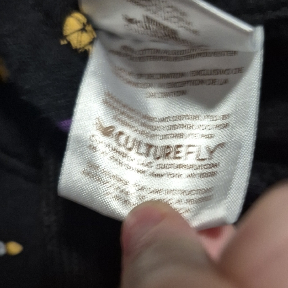 Pusheen Black Hoodie with Yellow and Purple Accents - Picture 4 of 9